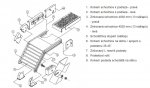 Verankerung der Wange an der Wand oder Verbindung Wange mit der Podestwange, 30-45 Grad